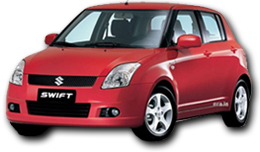 Image of a Suzuki Swift, find rate and reserve